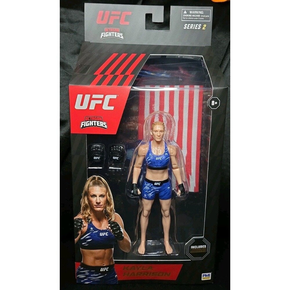 UFC Octagon Fighters Series 2 KAYLA HARRISON MMA PMI Action Figure 5.5" New